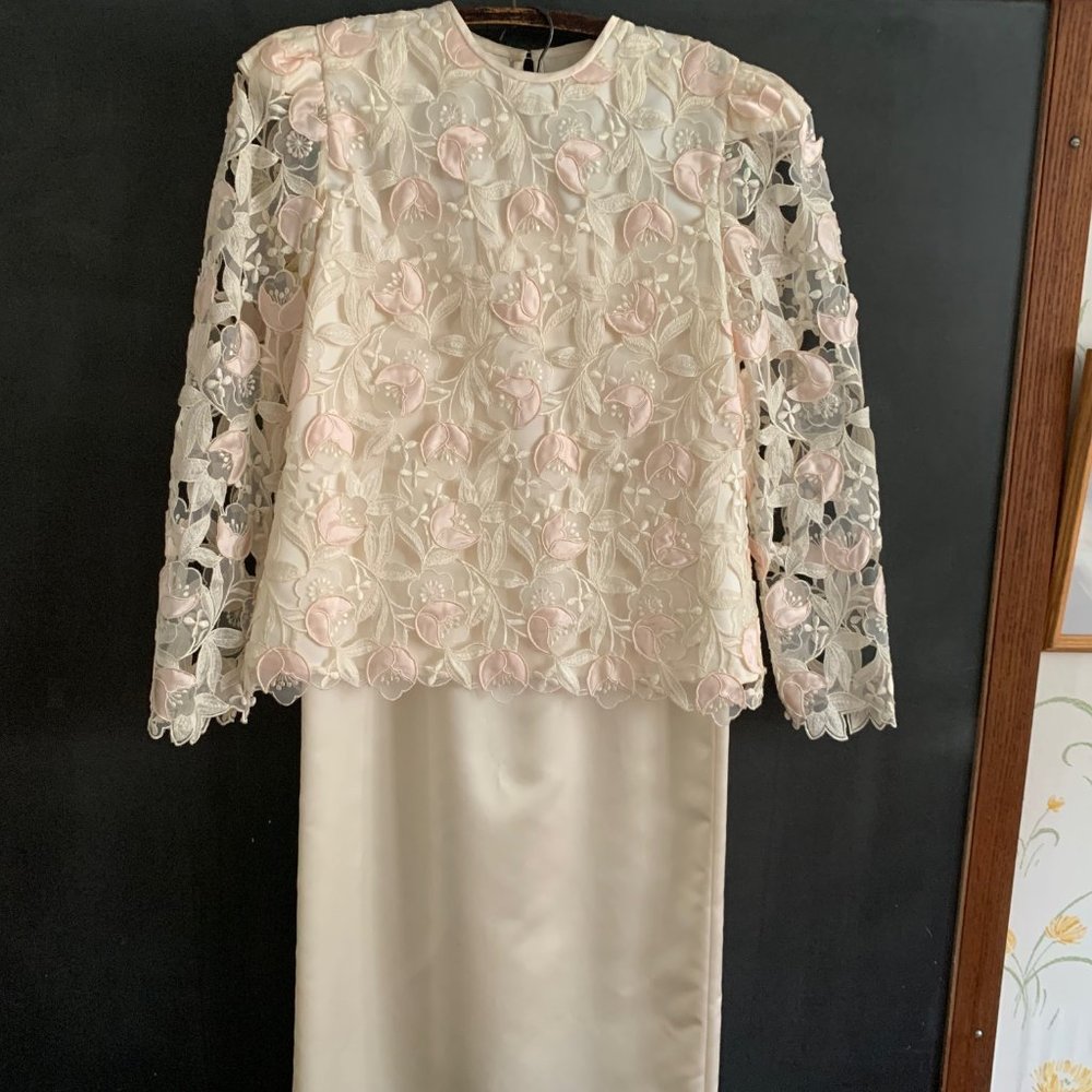 Evening dress- two parts
